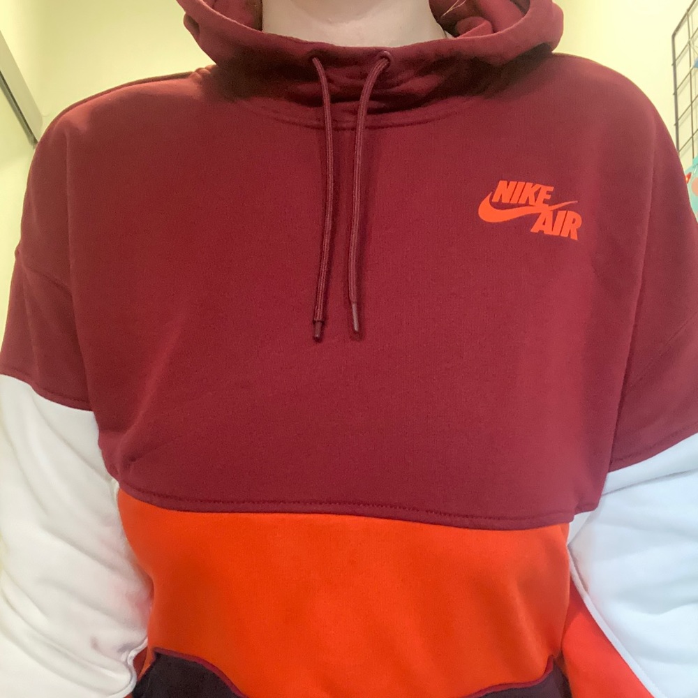 Nike colour block  hoodie